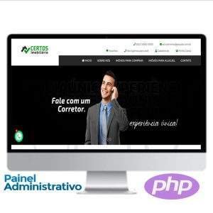 Site Imobiliárias e Corretores - COD-1459