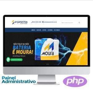 Site Para loja de Baterias - COD-6327