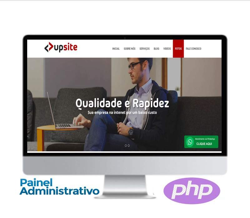 Site Institucional multifunções em PHP - COD-1565