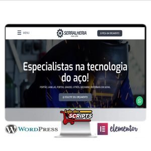 Site Para Serralheria - COD-SERR-9991
