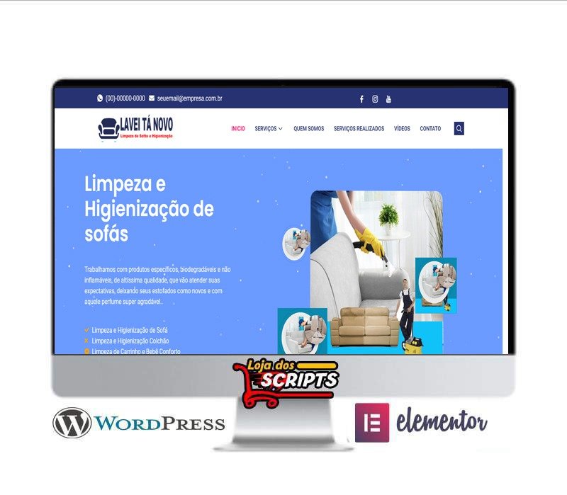 Higienização de Sofás - COD-6771