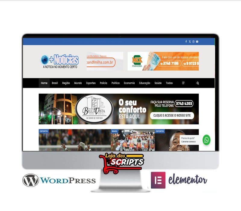 Portal de Noticia Para Anúncios - COD-6331